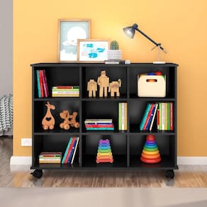 Nicho Organizador 3x3 Infantil Qmovi Preto