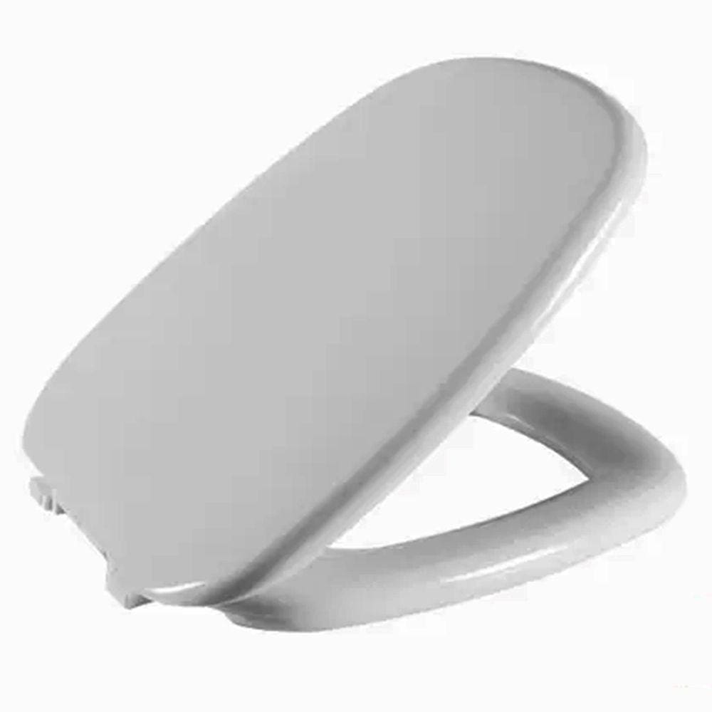 Assento Sanitário Art Cinza Claro Tampa para Vaso Incepa Almofadado