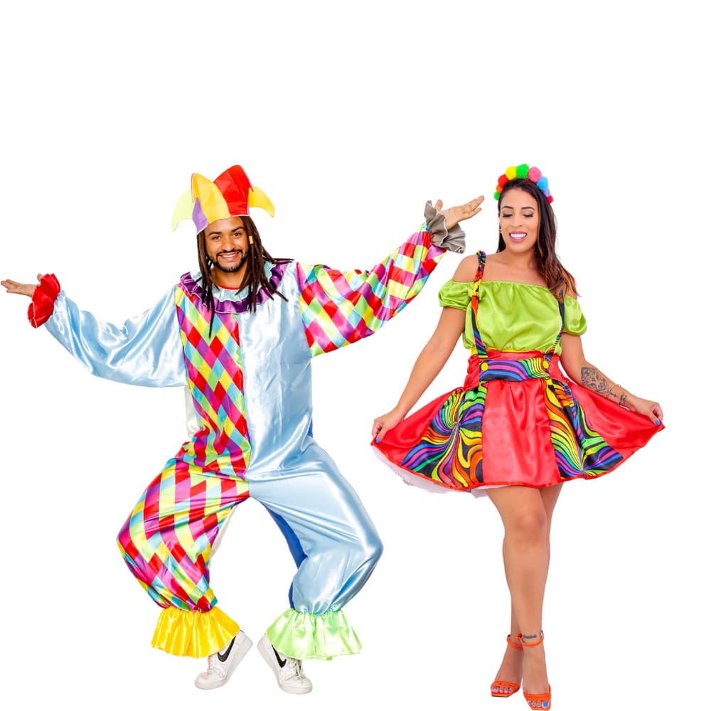 Carnaval fantasia casal