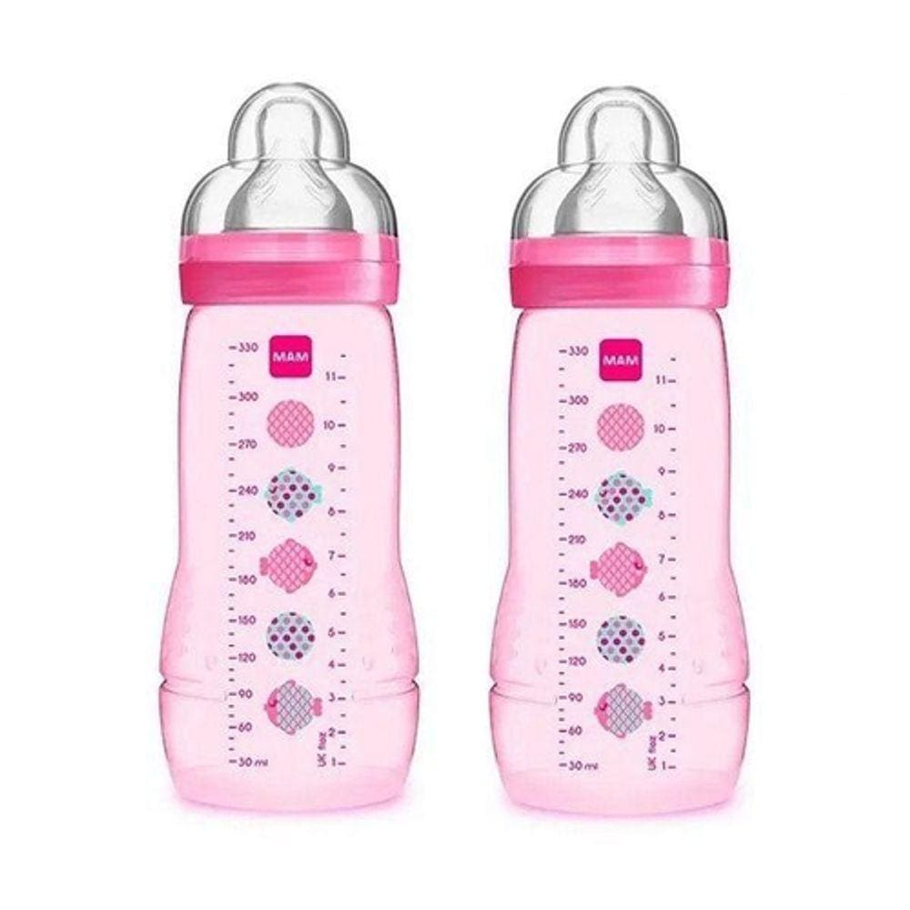 Kit de Mamadeiras Fashion 330ml - MAM