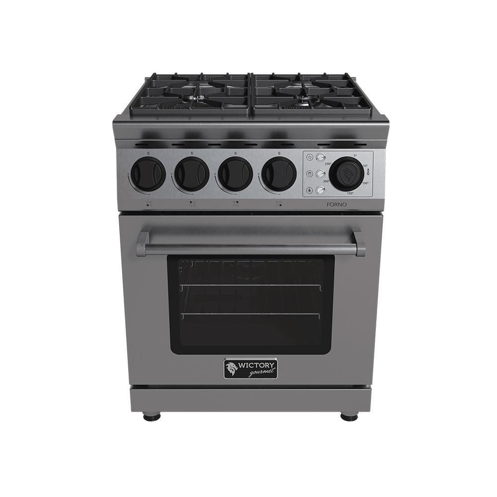 Fogão 4 Bocas Wictory a Gás Natural Inox 430 220V WGFA -4