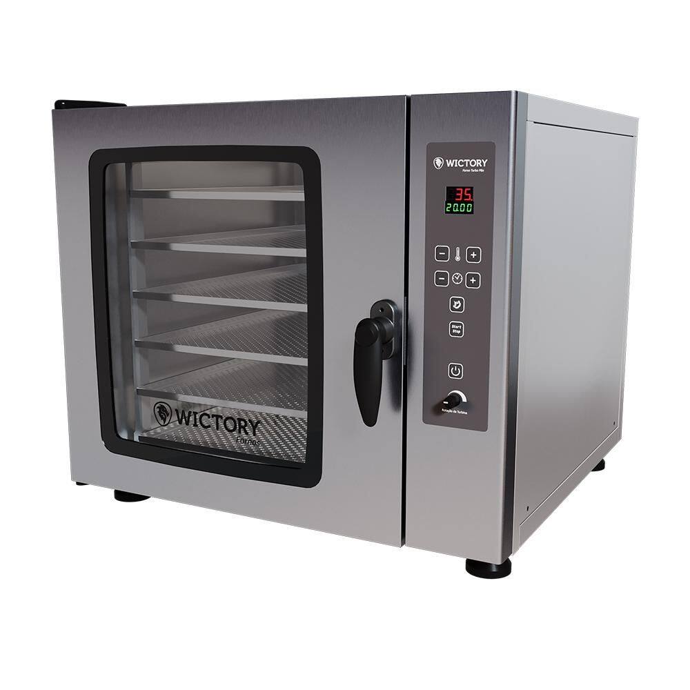 Forno Turbo Wictory 6 Assadeiras 40x60 CM Trifásico 380V WHP120