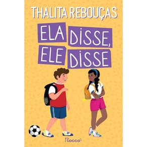 Ela Disse, Ele Disse  Capa Nova