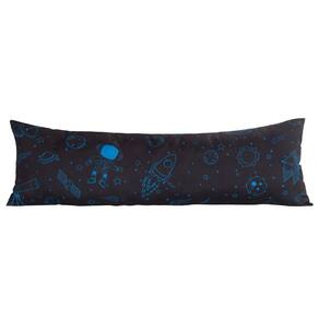 Capa Travesseiro Corpo Gigante 1,45X0,45 Fronha Astronauta