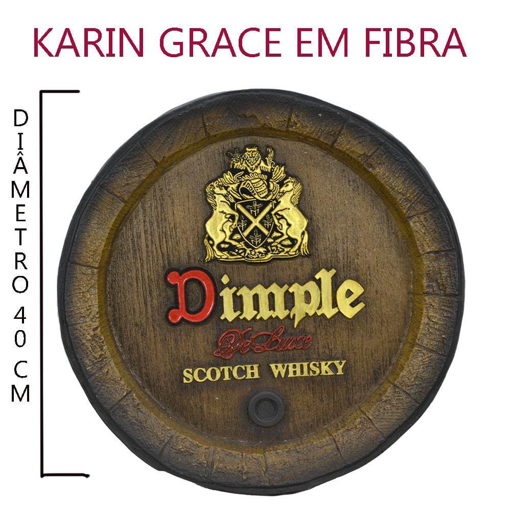 Tampa de Barril Decorativa Dimple Cantinho do Churrasco