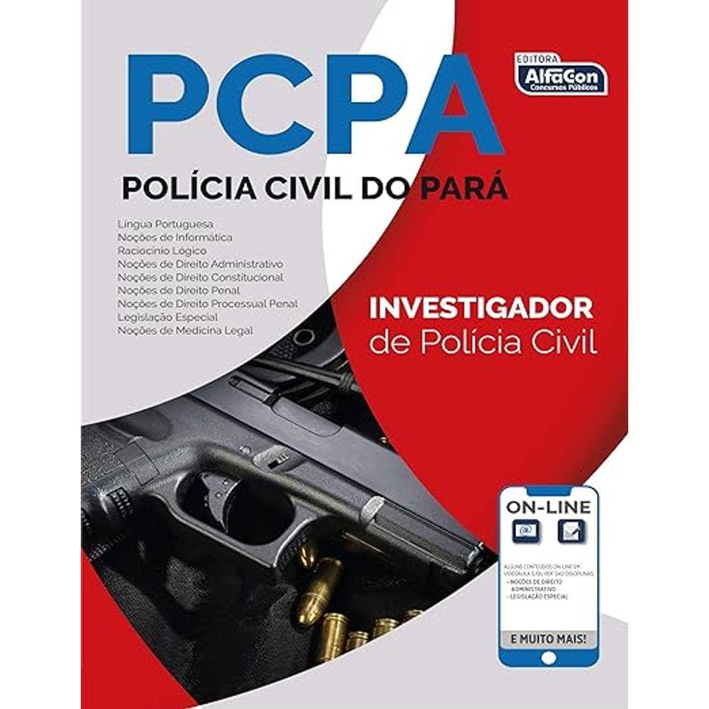 Pcpa: Polícia Civil Do Pará - Investigador De Polícia Civil