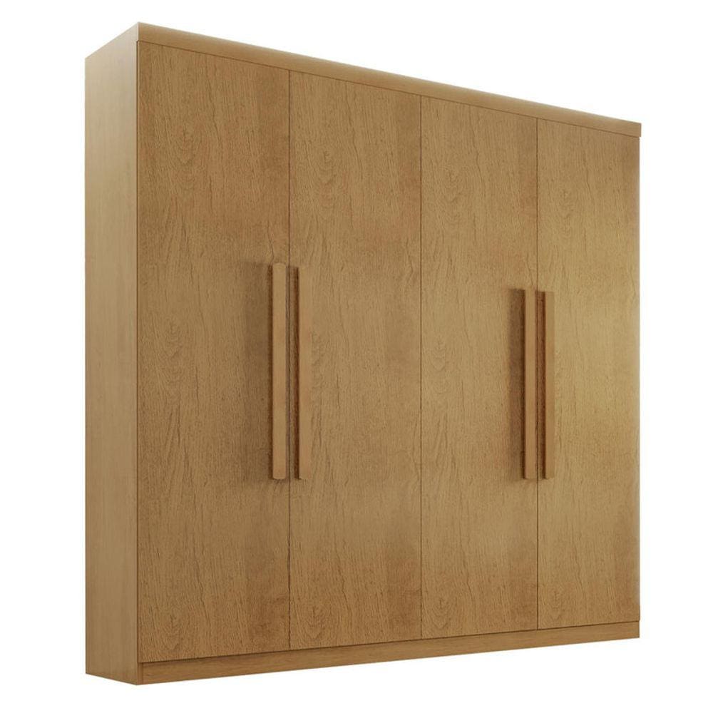 Guarda Roupa Solteiro 100% MDF 3 Gavetas - Império-Naturale - Móveis Rufato