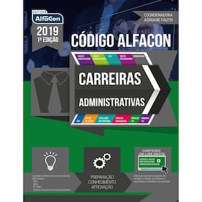 Código Alfacon: Carreiras Administrativas – 1 Edição (2019)