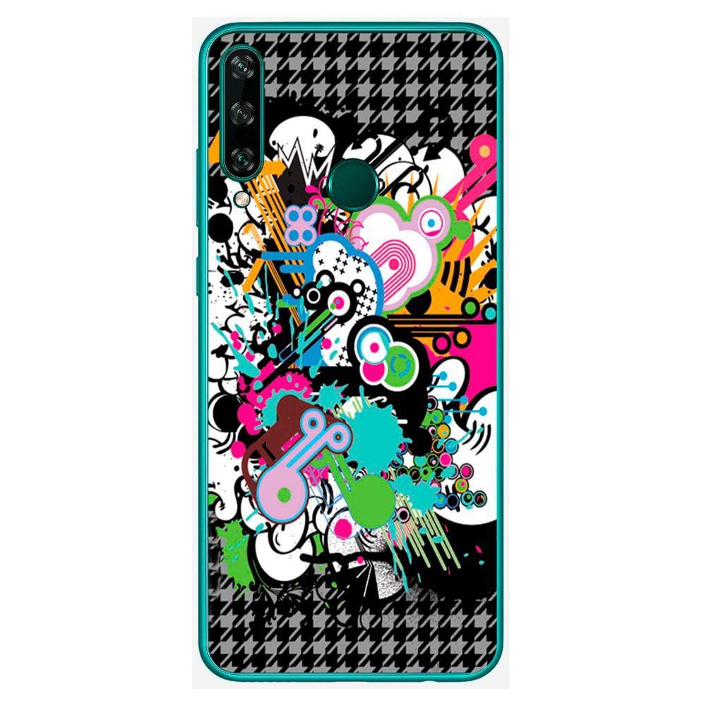Capa Adesivo Skin022 Verso Para Huawei Y6P