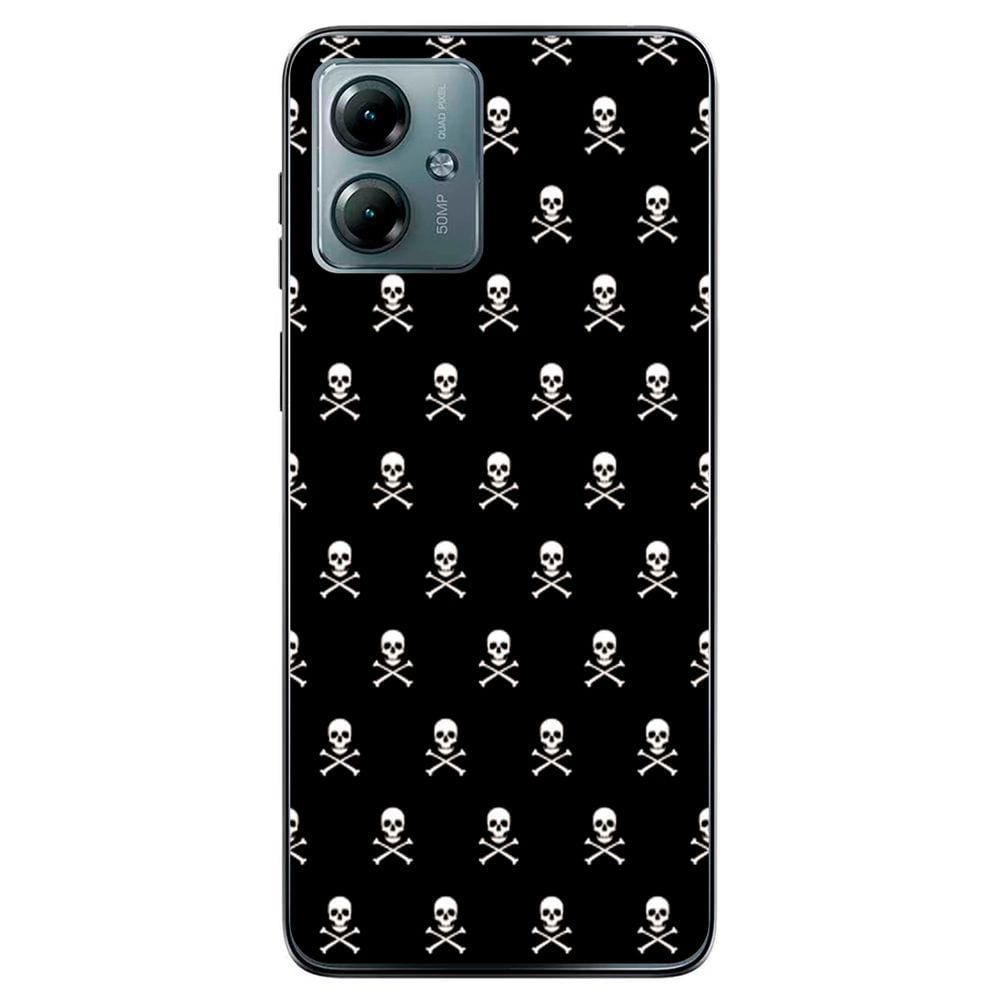 Capa Adesivo Skin201 Verso Para Motorola Moto G14