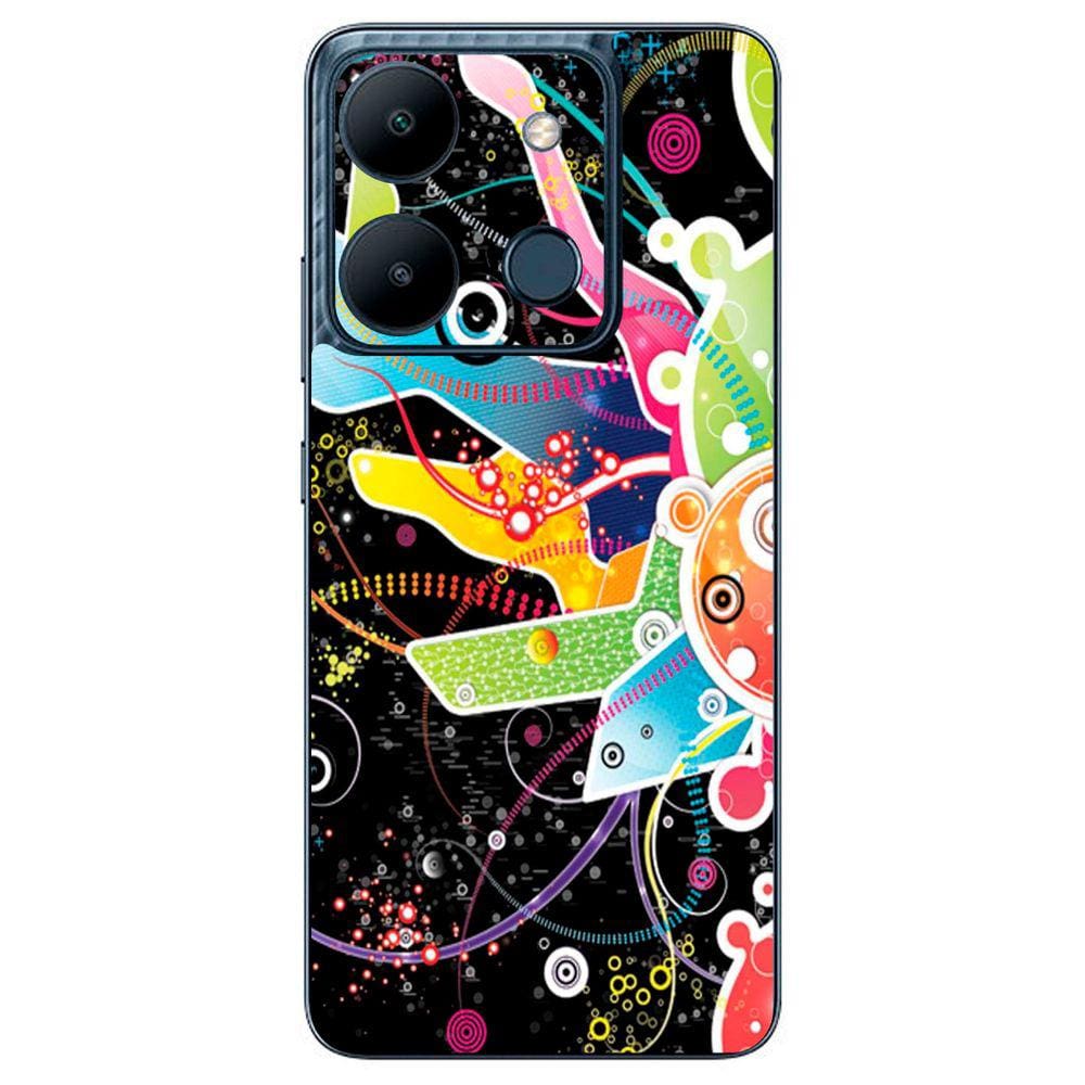 Capa Adesivo Skin058 Verso Para Infinix Smart 7 X6515