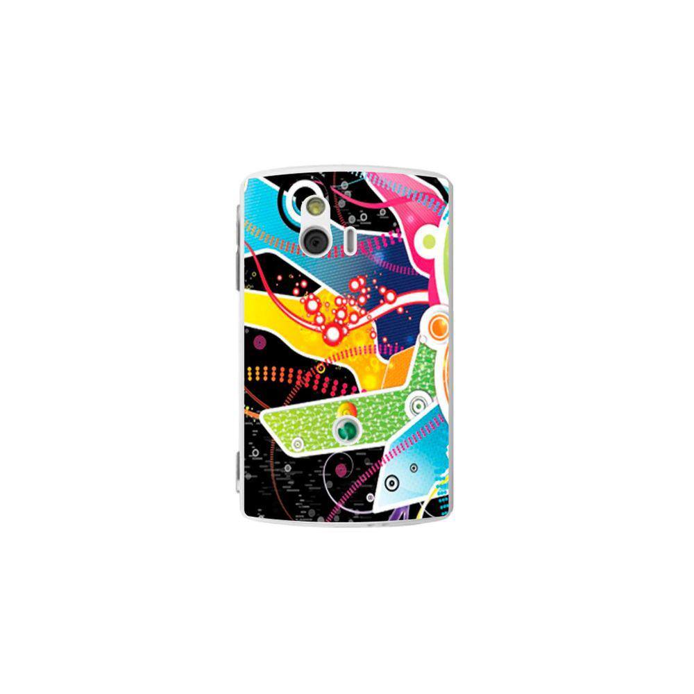 Capa Adesivo Skin058 Verso Para Sony Xperia Mini ST15