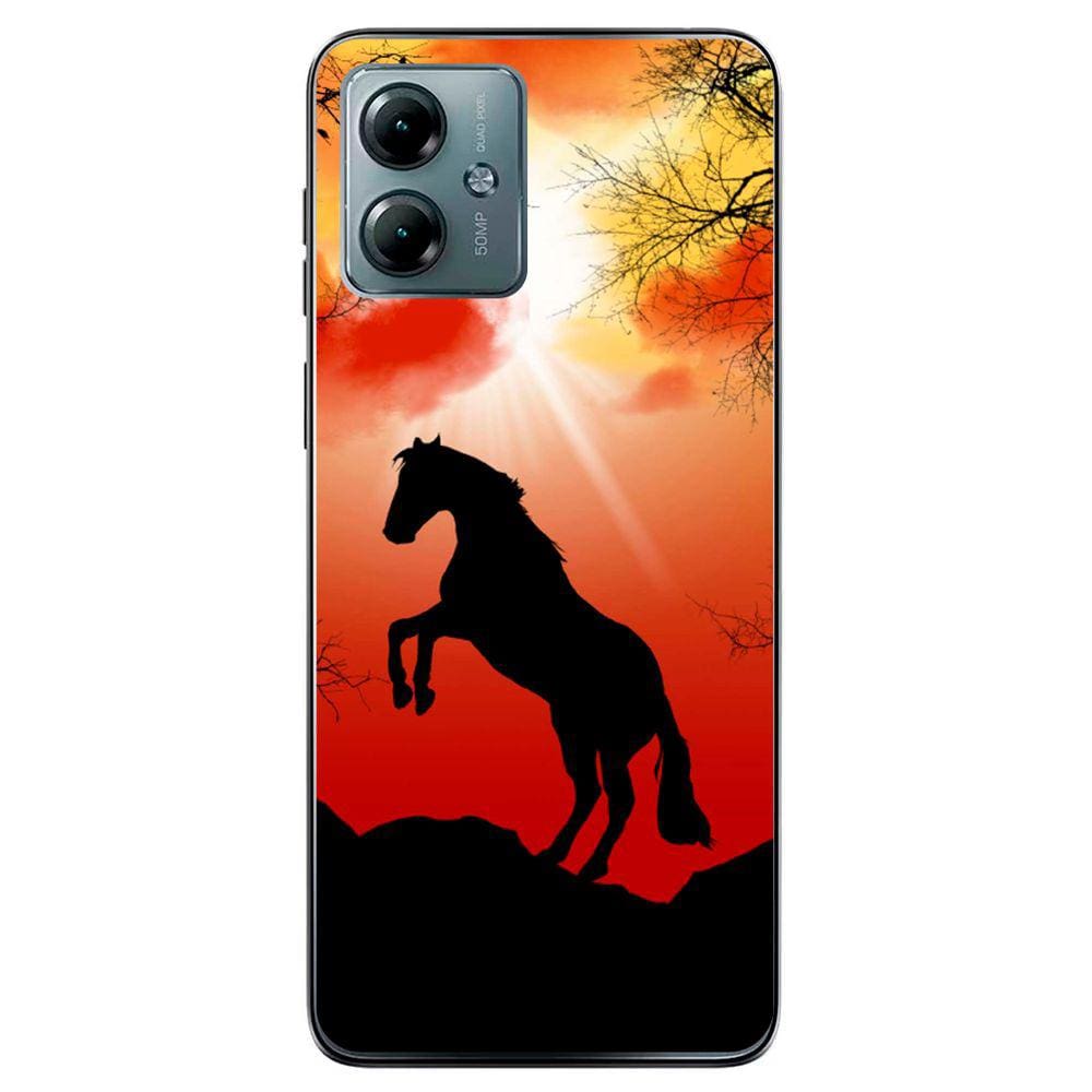Capa Adesivo Skin377 Verso Para Motorola Moto G14