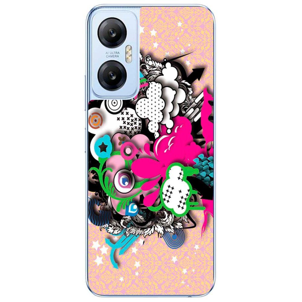 Capa Adesivo Skin104 Verso Para Infinix Hot 20 5G