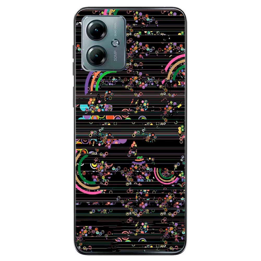 Capa Adesivo Skin006 Verso Para Motorola Moto G14