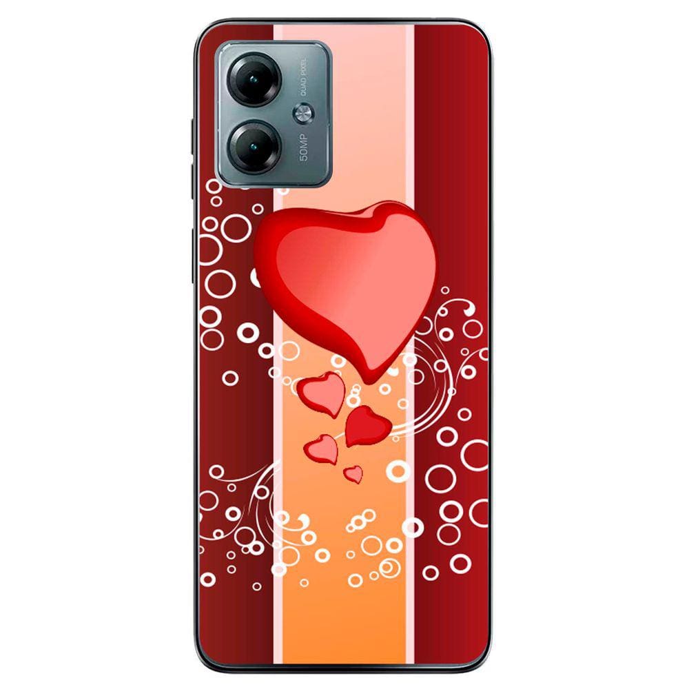 Capa Adesivo Skin372 Verso Para Motorola Moto G14