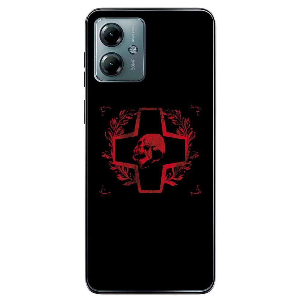 Capa Adesivo Skin023 Verso Para Motorola Moto G14