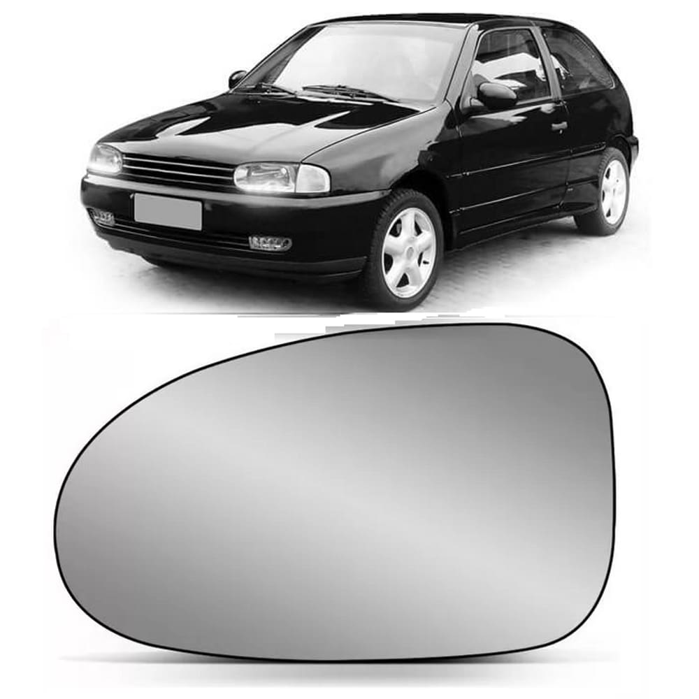 Lente Base Retrovisor Gol Bola Parati Saveiro G2 Esquerdo