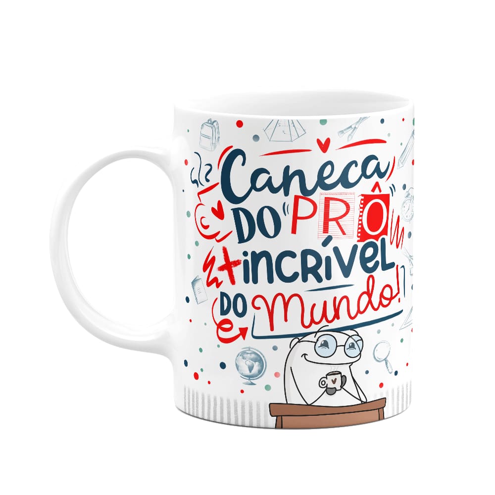 Caneca Flork Professor - Do Prô mais incrível do mundo!