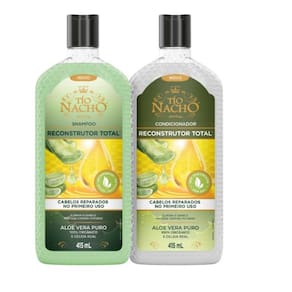 Kit Tio Nacho Reconstrutor Total Shampoo 415ml + Condicionador 415ml