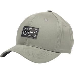 Boné RVCA Aba Curva Platform Strapback SM24 Cinza Claro