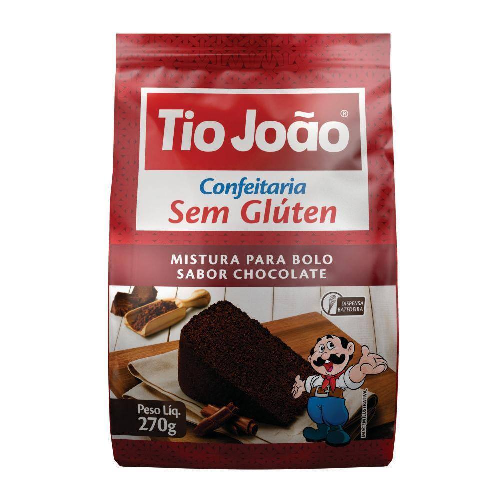 Farinha bolo pronta finna chocolate