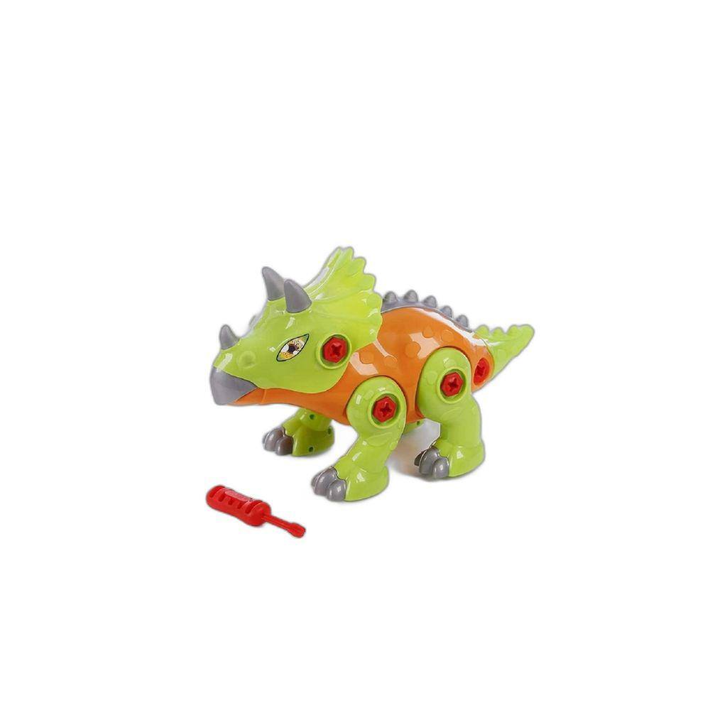 Dinossauro World Triceratops 45cm com Som - Cotiplás