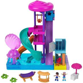 Polly Parque Aquatico Mattel FNH13 - Patota Brinquedos