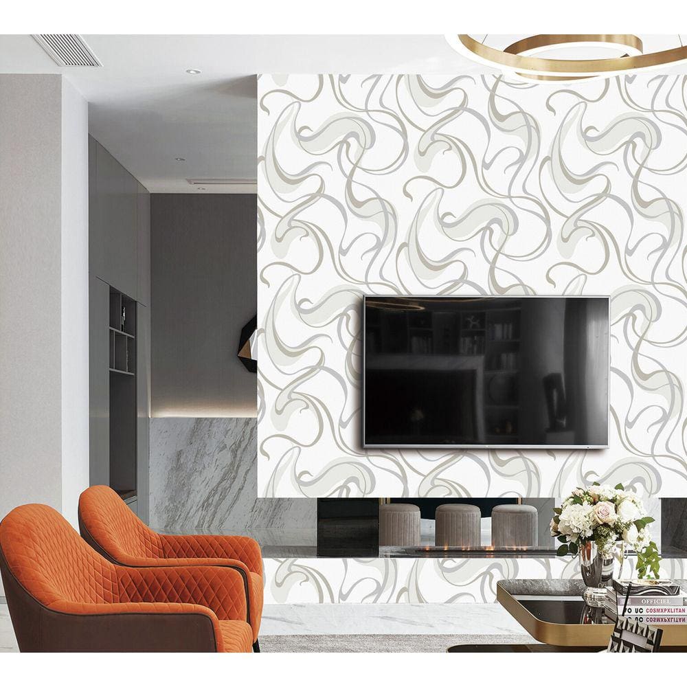 Papel de Parede Unique Ondas Têxtil UN5044