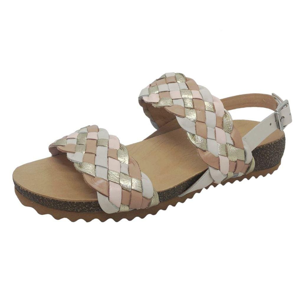 Sandalia Trançada Feminina Conforto Bottero 353122