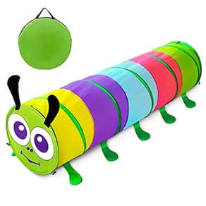 Túnel Infantil PigPigPen, Tenda Pop Up para Bebês ou Cães, Brinquedos Interior/Exterior no Jardim de Infância