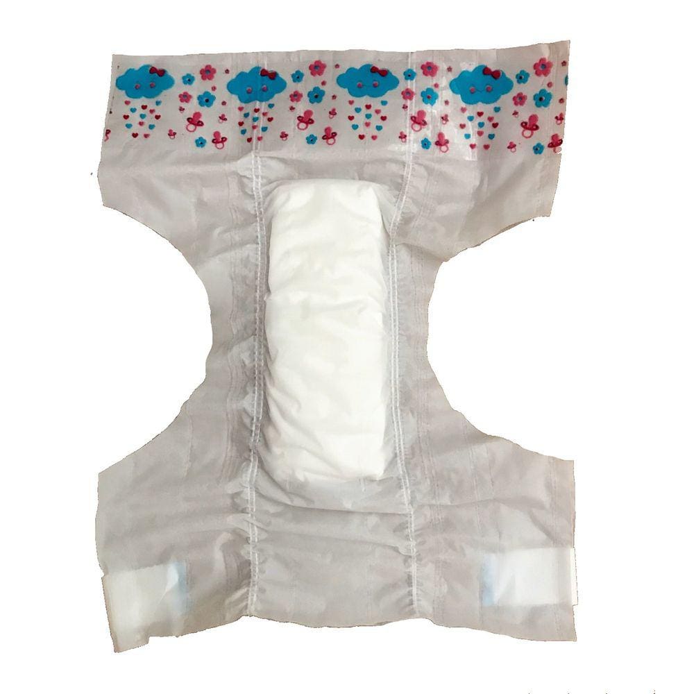 Fralda de boneca faz xixi 20 un. serve nas bonecas baby alive little mommy outras 004-1 ED1 Brinquedos