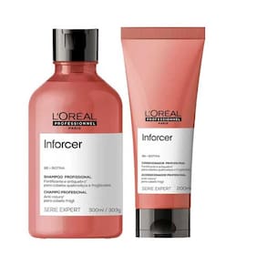 L`Oréal Professionnel Serie Expert Inforcer (Kit Shampoo 300ml + Condicionador 200ml)