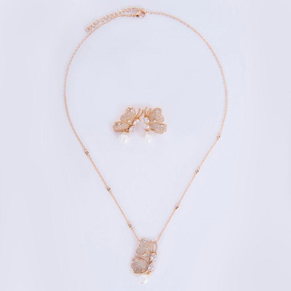 Conjunto Borboletas Cristais