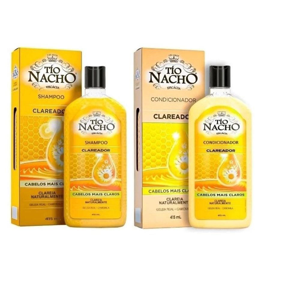 Tio Nacho Clareador (Kit Shampoo 415ml + Condicionador 415ml)