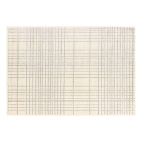 Tapete Para Sala Polo 43 Paris 1,50x2,00 Macio Areia/cinza