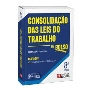 Consolidação das Leis de Trabalho - CLT de Bolso - 8ª Edição (2023)