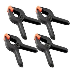Kit Jogo Com 4 Pçs Grampos Alicate Plástico Para Marceneiro