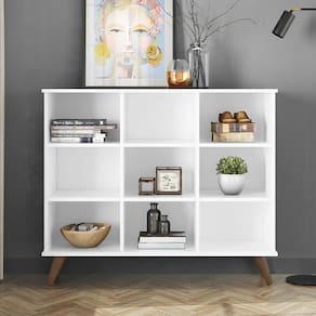 Nichos Organizadores 108cm Retro Qmovi Branco