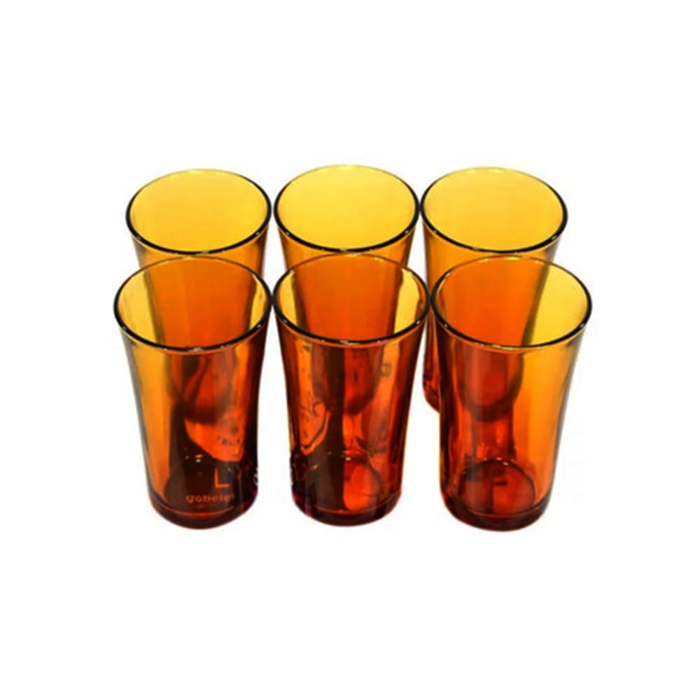 Jogo de Copos de Vidro 330ml 6 Peças Haus - Pavillion - Promotop