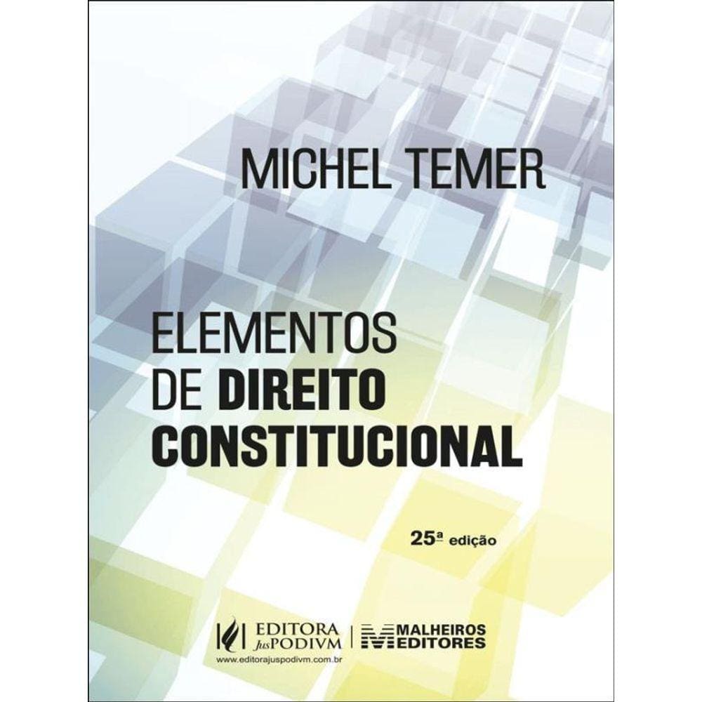 Elementos De Direito Constitucional - 2023