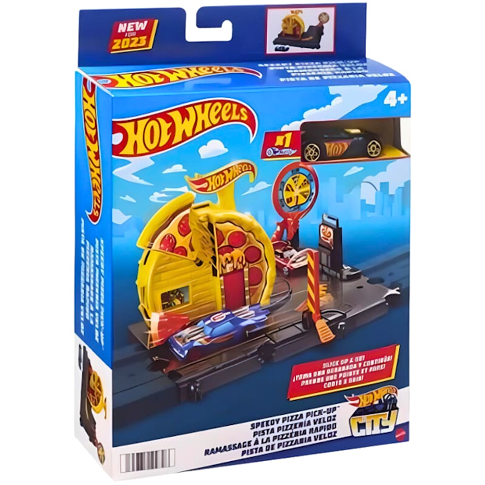 Pista Hot Wheels City - Lanchonete de Hambúrgueres