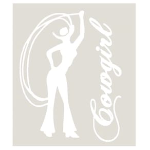 Adesivo Cowgirl - Rodeo West 13993