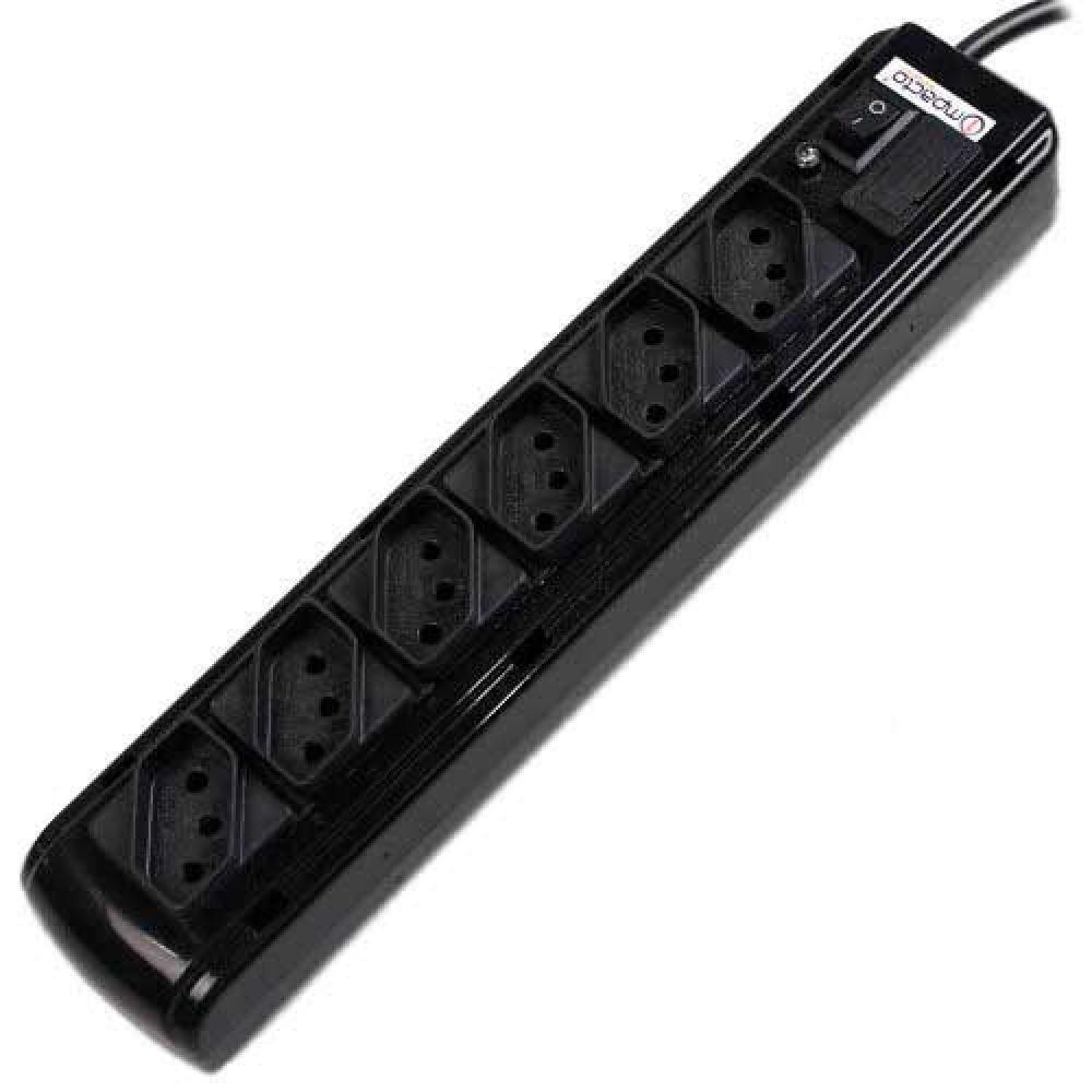 Filtro De Linha 6 Tomadas 1,1M 10A Impacto Eletronics