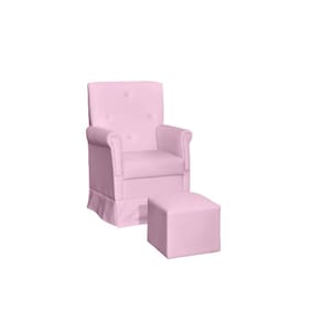 Poltrona de Amamentação Com Balanço e Puff Reto Maternidade Suzi Corino Rs - Phoenix Baby
