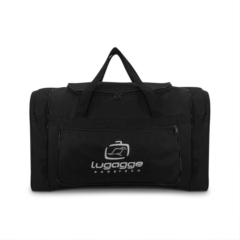 Bolsa sacola mala mao viagem grande preto