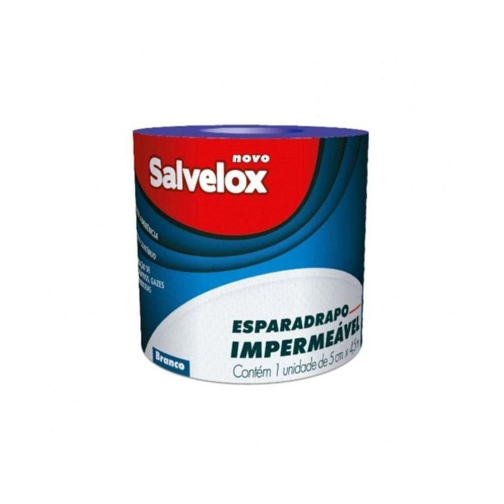 Esparadrapo Impermeavel 5.0Cm X 4.5M Salvelox