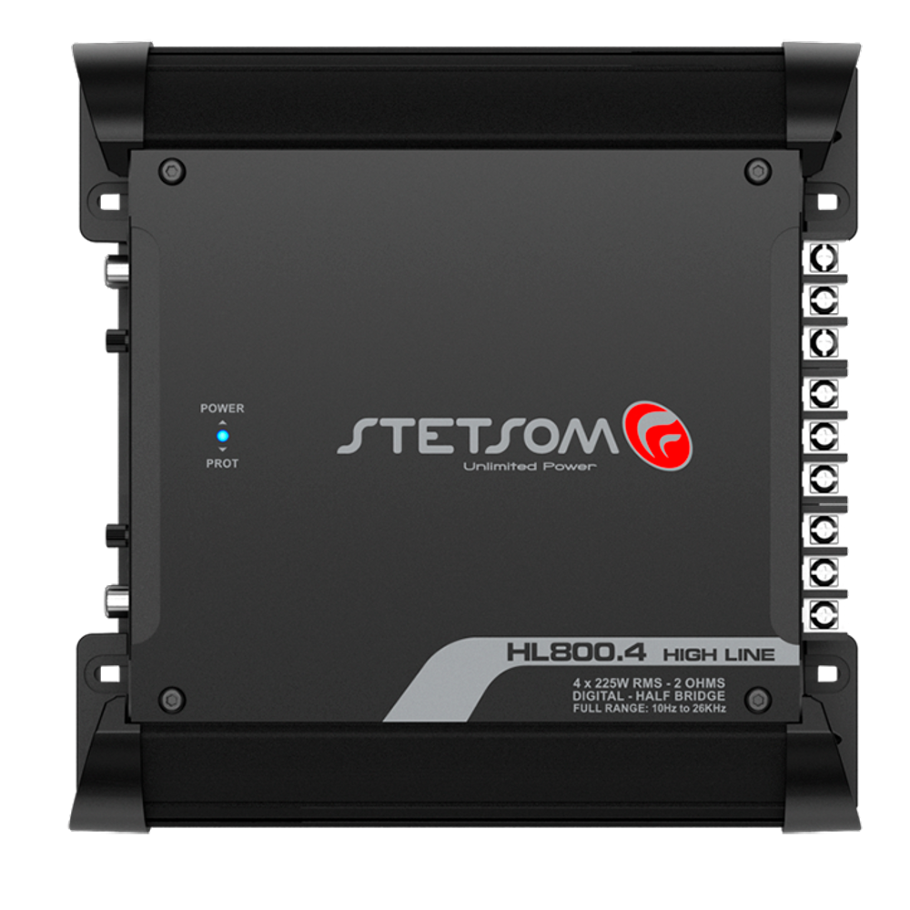 Módulo Amplificador Stetsom Hl800.4 900 Watts Rms 2 Ohms