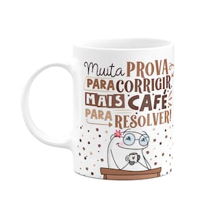 Caneca Flork Professora - Muita prova para corrigir