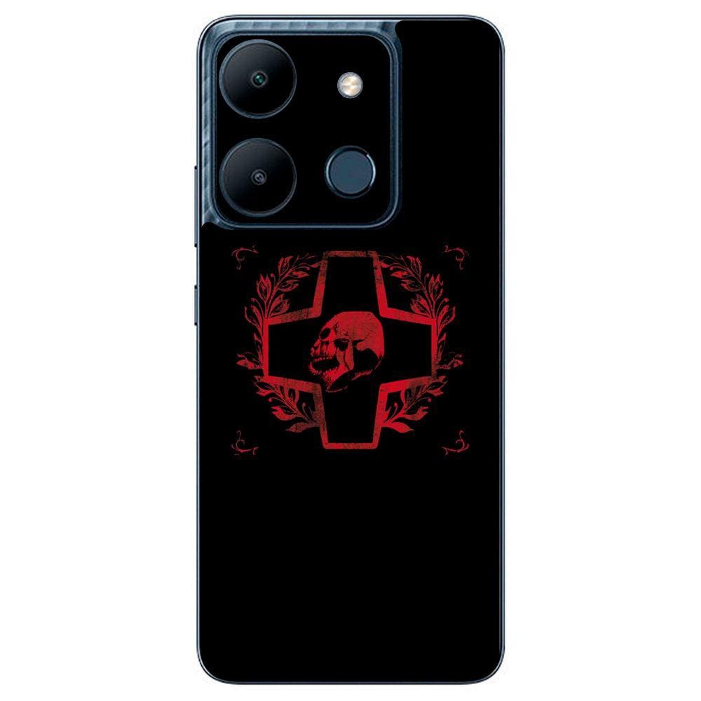Capa Adesivo Skin023 Verso Para Infinix Smart 7 X6515